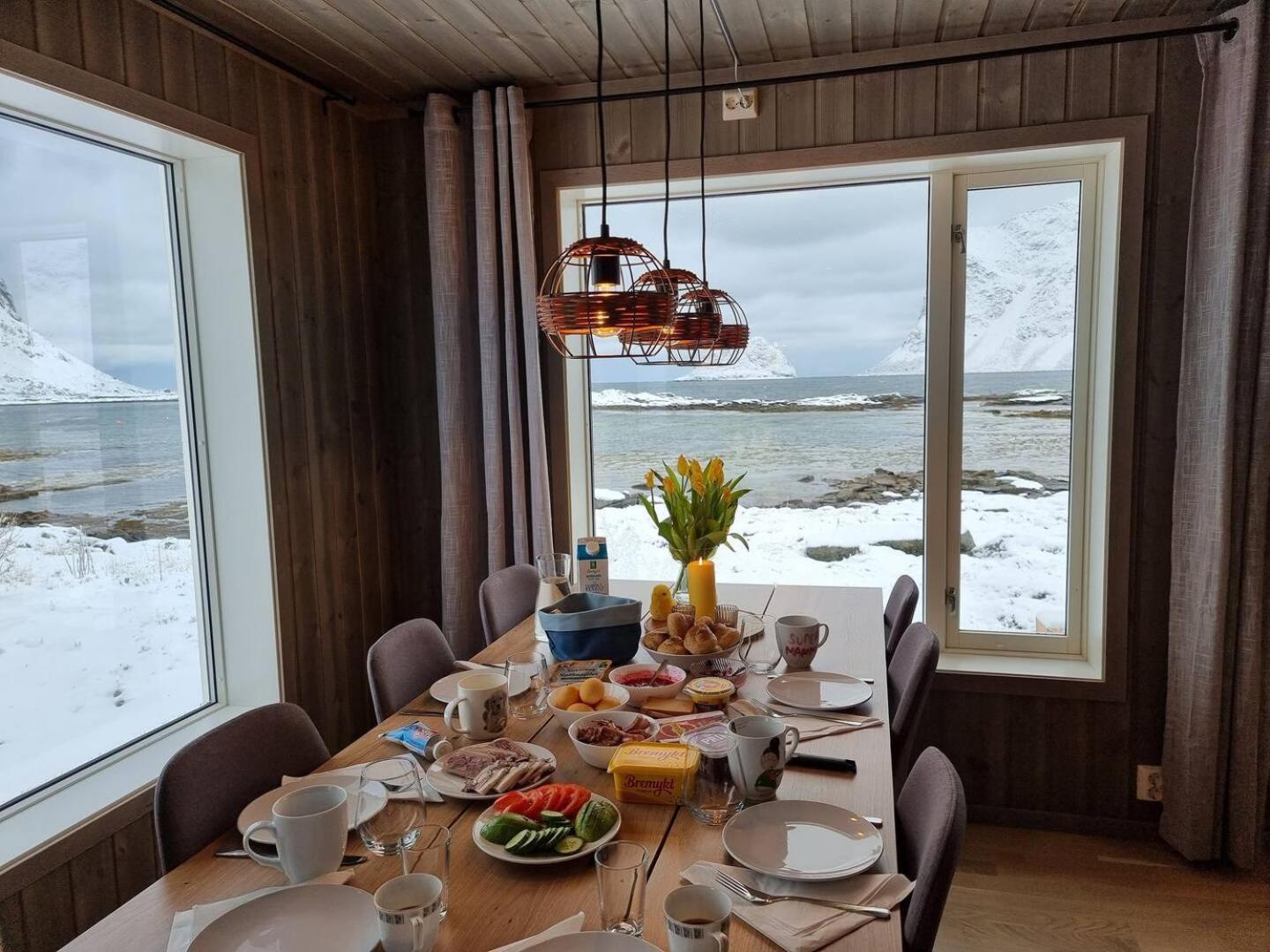 Magic Views And Walking Distance To Best Beaches 레크네스 외부 사진